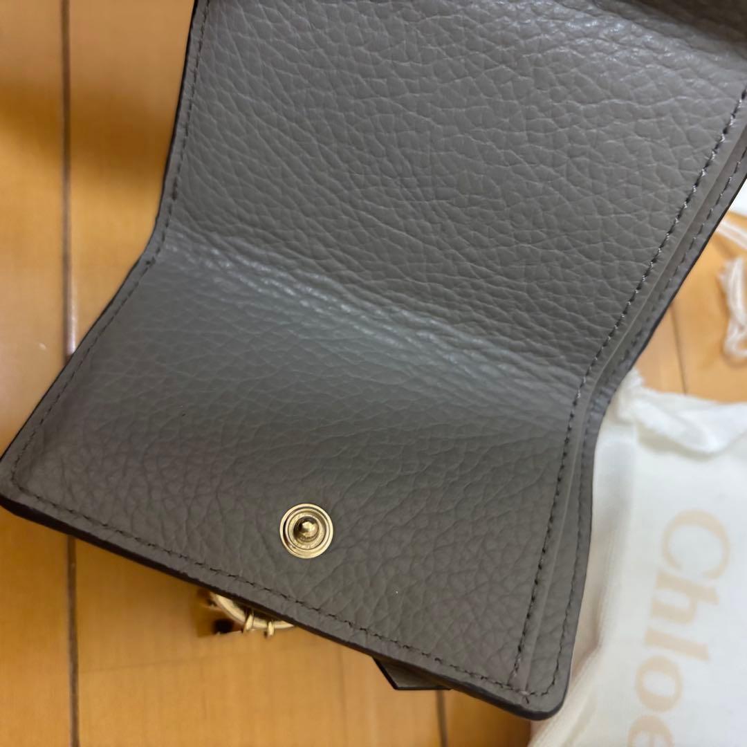 Chloe クロエ　ミニトリフォールドウォレット　財布