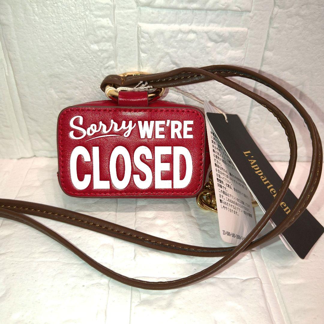 新品 グッドグリーフ OPEN / CLOSED ミニ ポーチ ケース チャーム