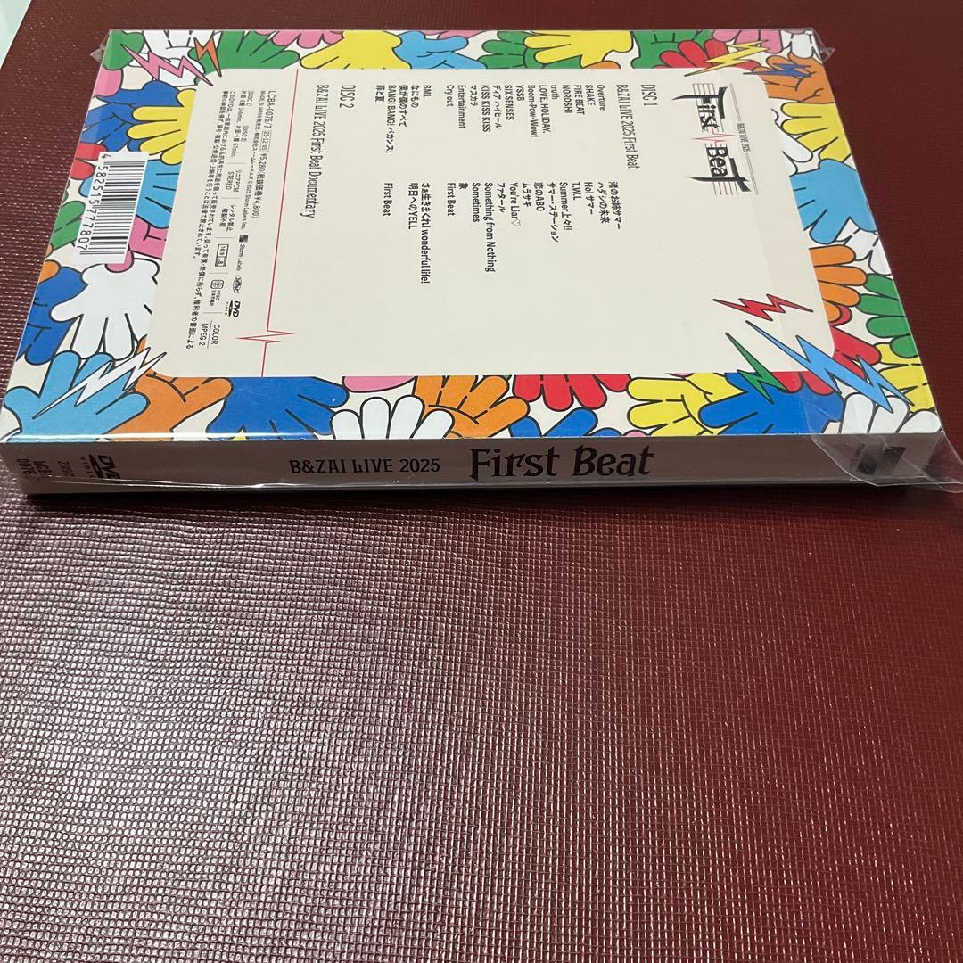 B&ZAI First Beat DVD 2025 ファーストライブ
