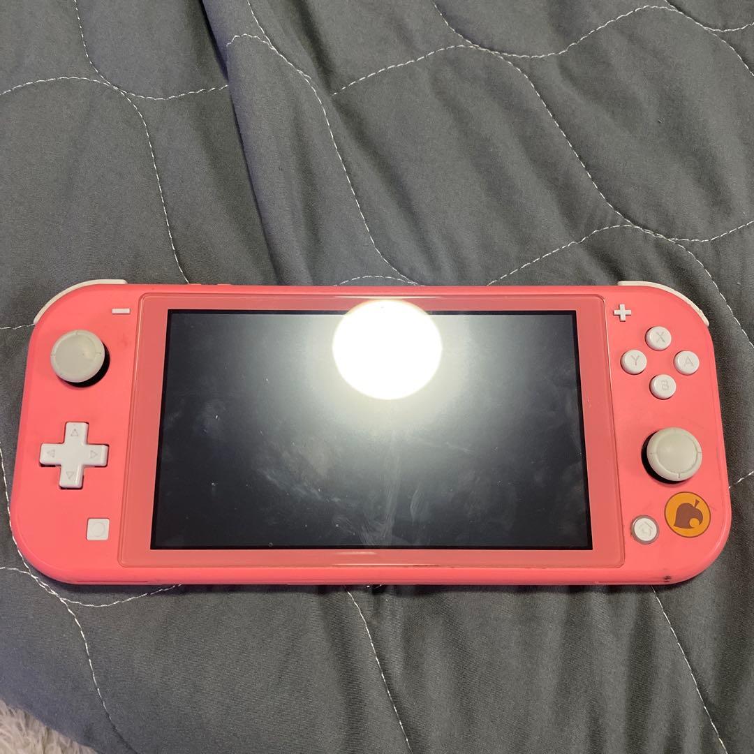 Nintendo Switch Lite ピンク 本体のみ　どうぶつの森仕様