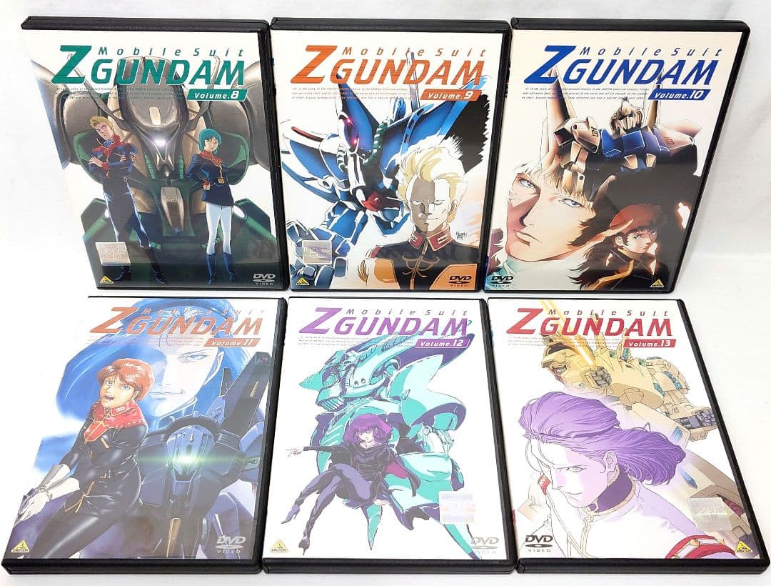 機動戦士ガンダム/Zガンダム/ガンダムZZ【DVD】全36巻セット