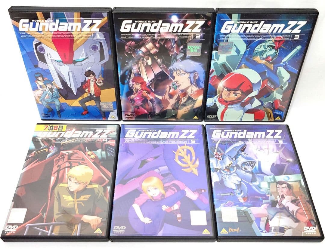 機動戦士ガンダム/Zガンダム/ガンダムZZ【DVD】全36巻セット