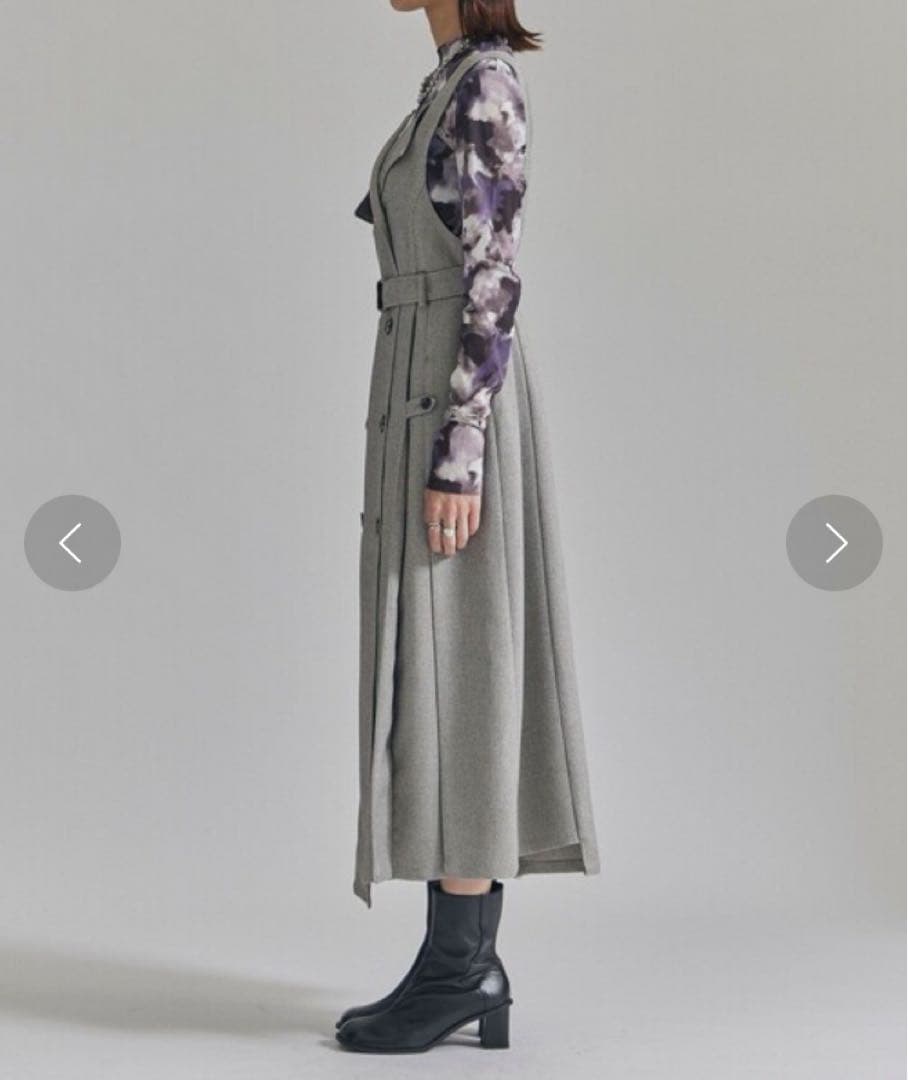 【UNITED TOKYO】トレンチラべルジャンパースカート