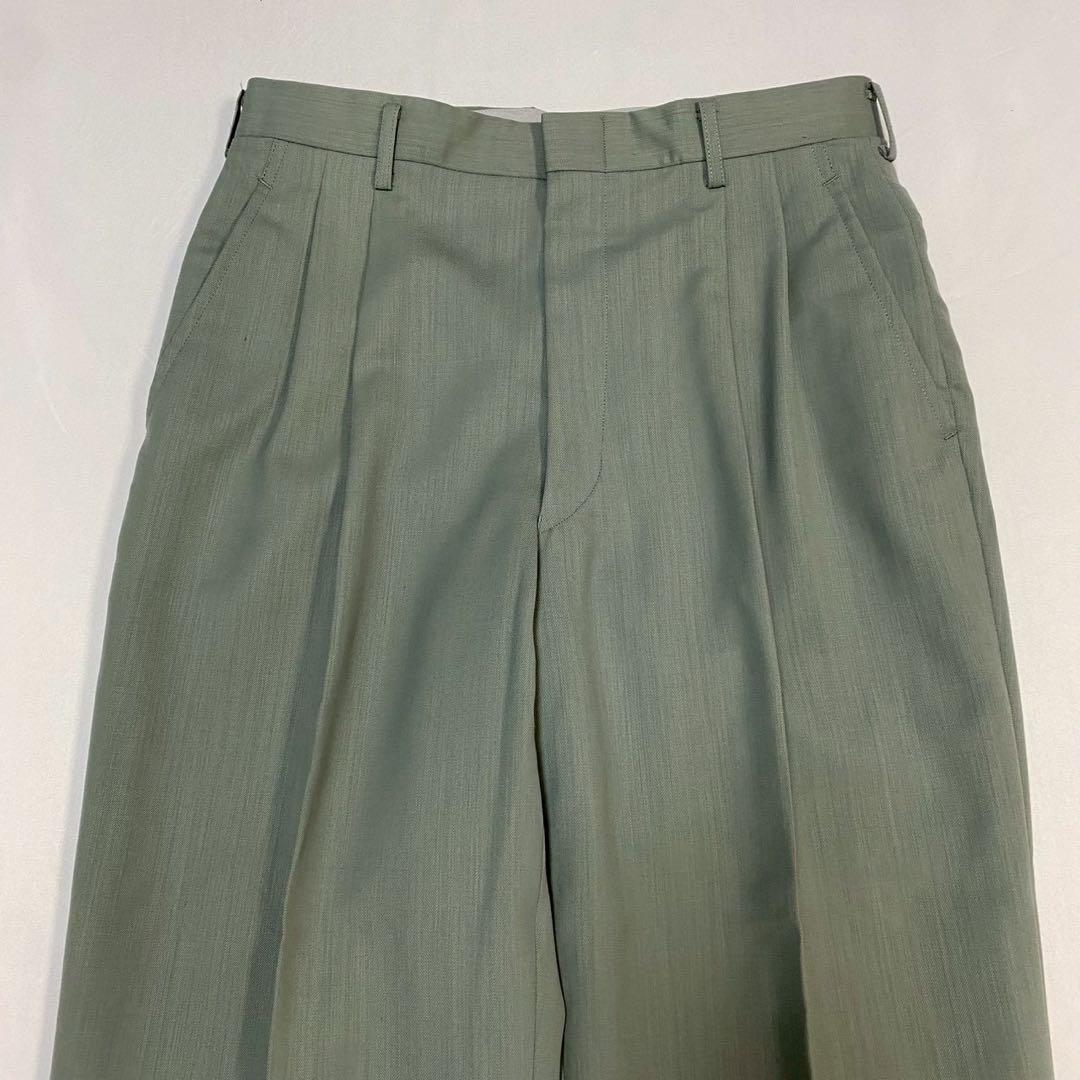 【vintage】セットアップ　スーツ　ダブル　５点セット　希少カラー　ピンズ