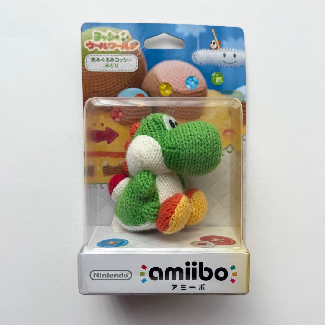 amiibo あみぐるみヨッシー みどり ピンク アミーボ 任天堂 ニンテンドー