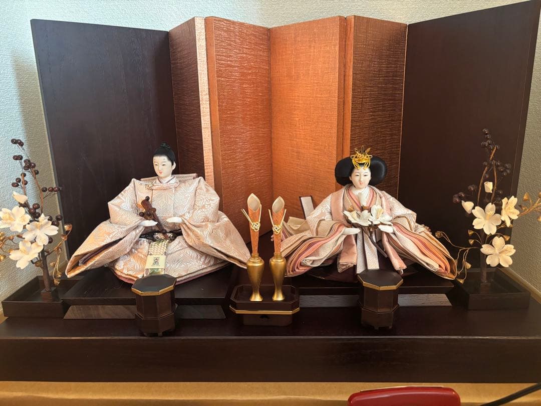 お雛様 オルゴール 節句用飾り布 ちゃんちゃんこ セット