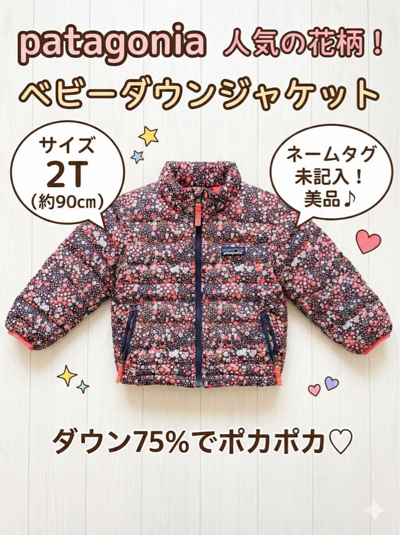 patagonia パタゴニア ベビー・ダウン（ダウンジャケット）2Ｔ