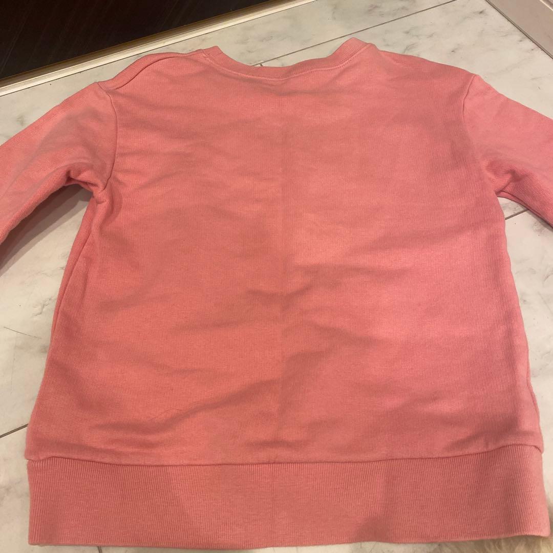 【美品】8A 140㎝　GUCCI グッチ　スパンコール　トレーナー　ピンク