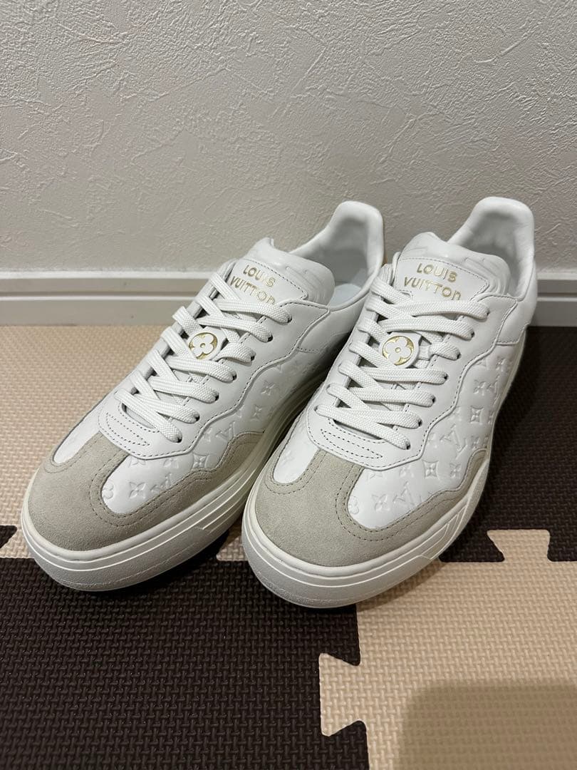 【ここママ】【新品】LOUIS VUITTON LVグルービー スニーカー