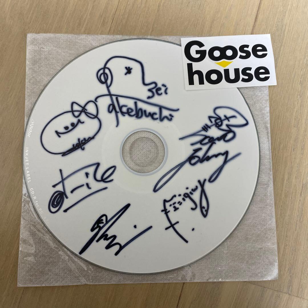 激レア  house グースハウス メンバー 直筆サイン CD