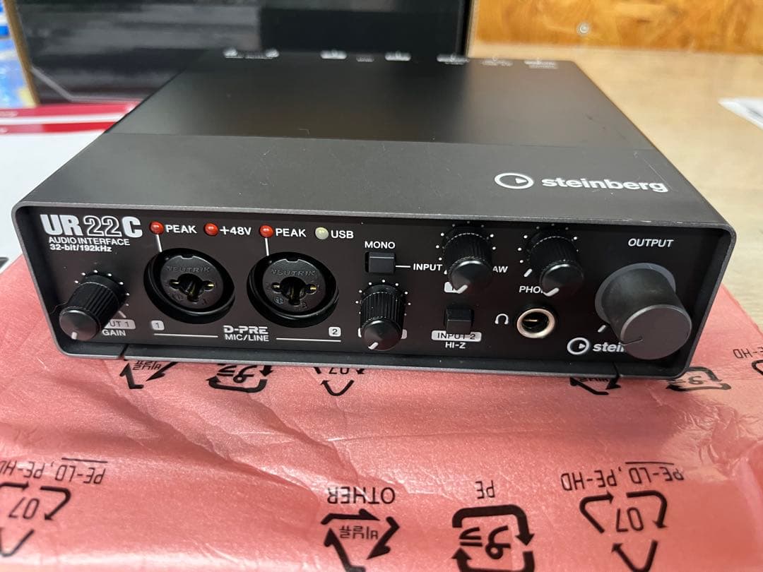 STEINBERG (スタインバーグ) オーディオインターフェイスUR22C