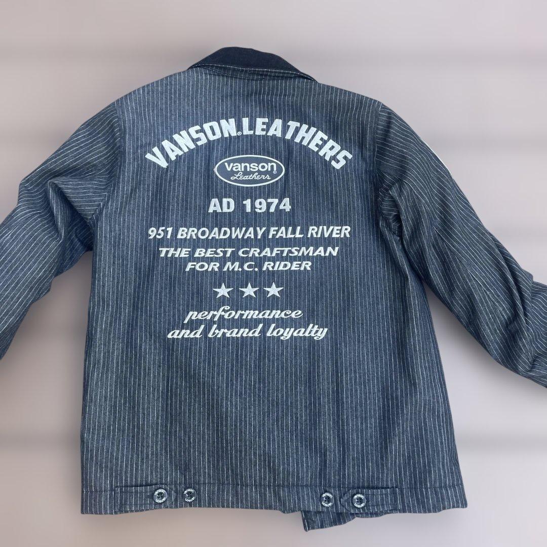 Vanson v22110W COTTON JACKET ストレレッチモデル