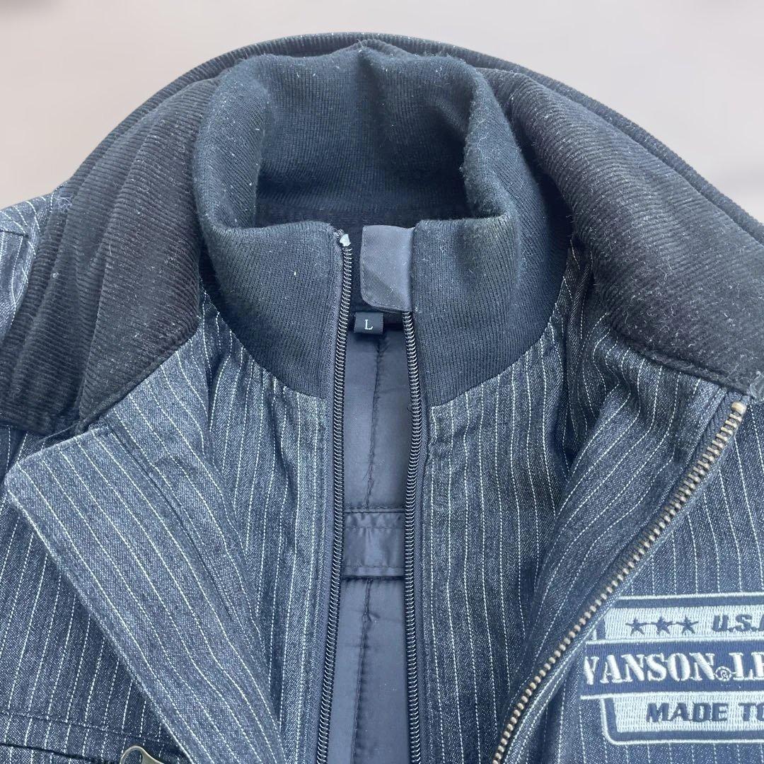 Vanson v22110W COTTON JACKET ストレレッチモデル