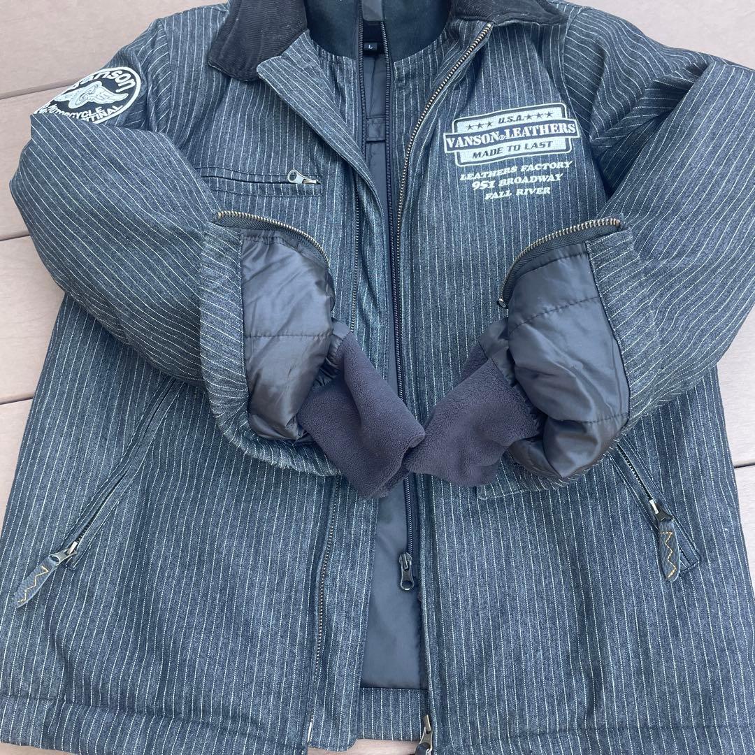 Vanson v22110W COTTON JACKET ストレレッチモデル