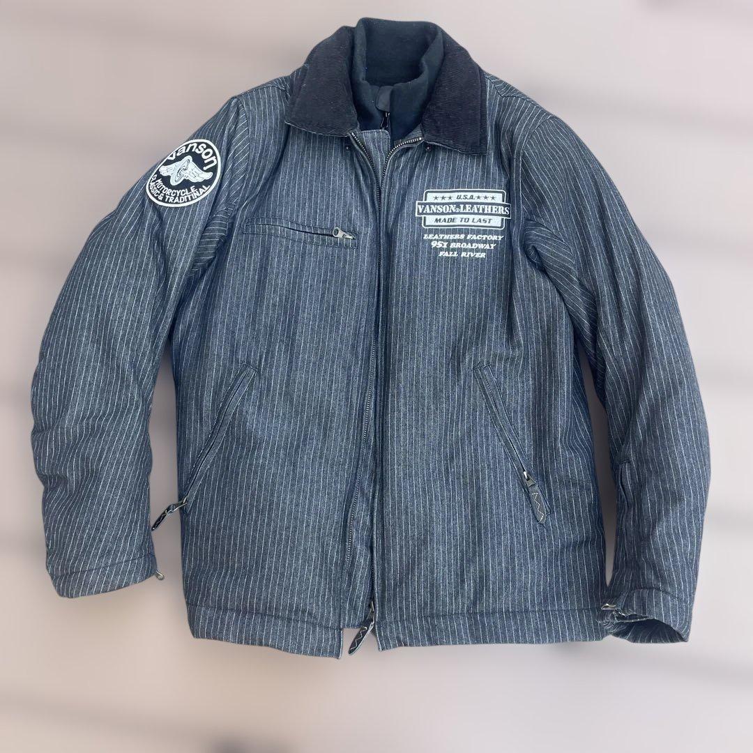 Vanson v22110W COTTON JACKET ストレレッチモデル