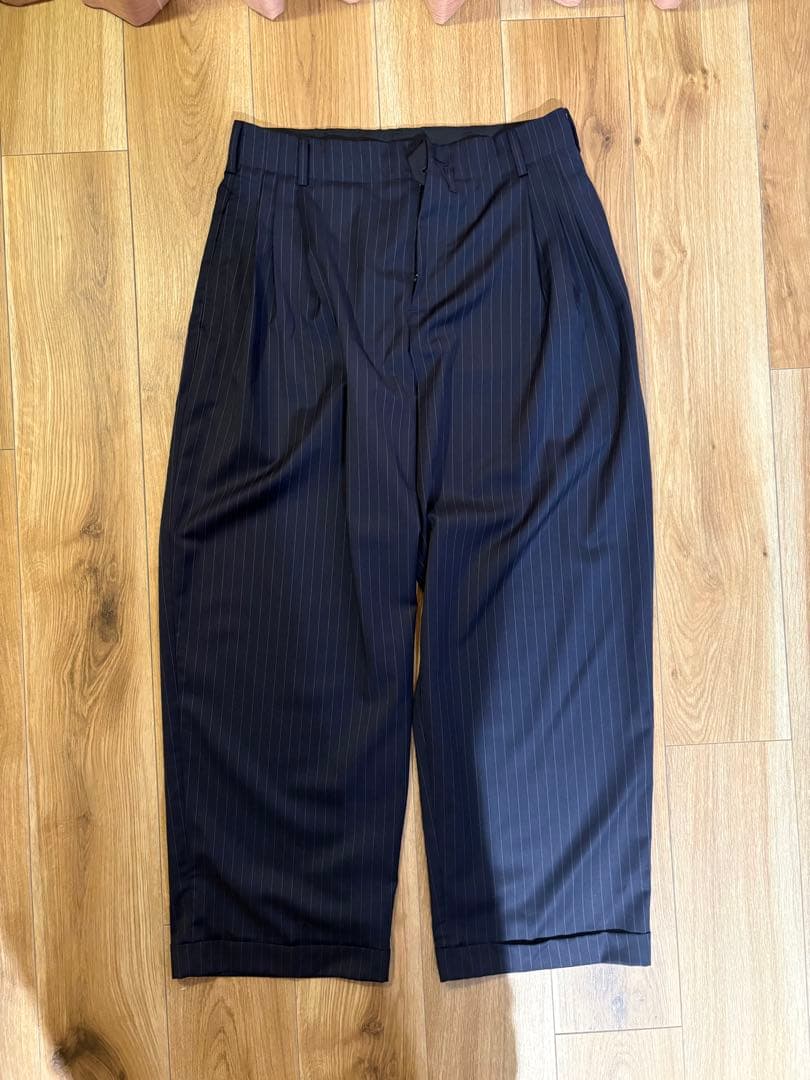 SOSHIOTSUKI ×ZARA ピンストライプ柄スーツパンツ　EU38