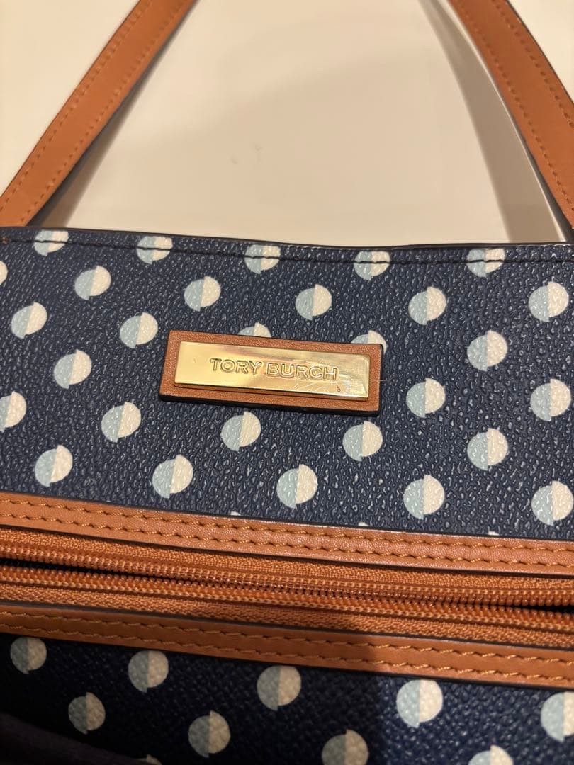 早い者勝ち価格　Tory Burch ボルドー ストライプ 2wayトートバッグ