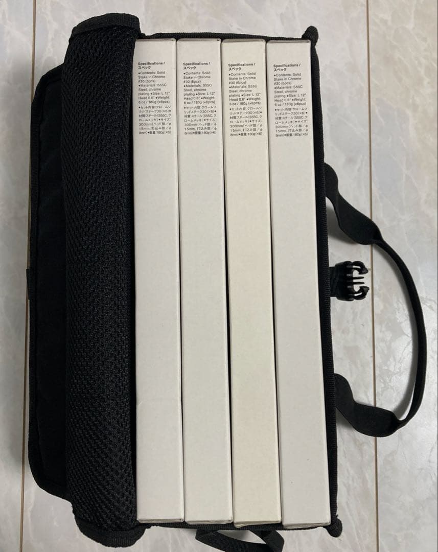 スノーピーク 限定 マルチコンテナSブラック＋ソリステクローム30 16本セット