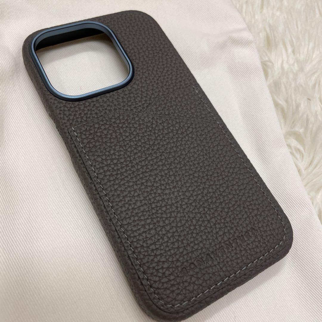 新品未使用　BONAVENTURA iPhone15pro チャコールグレー