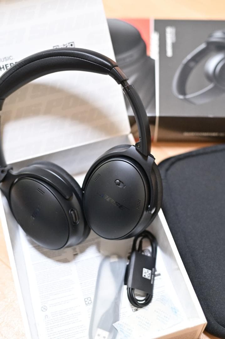 Bose QuietComfort SC ワイヤレスヘッドホン（ブラック）