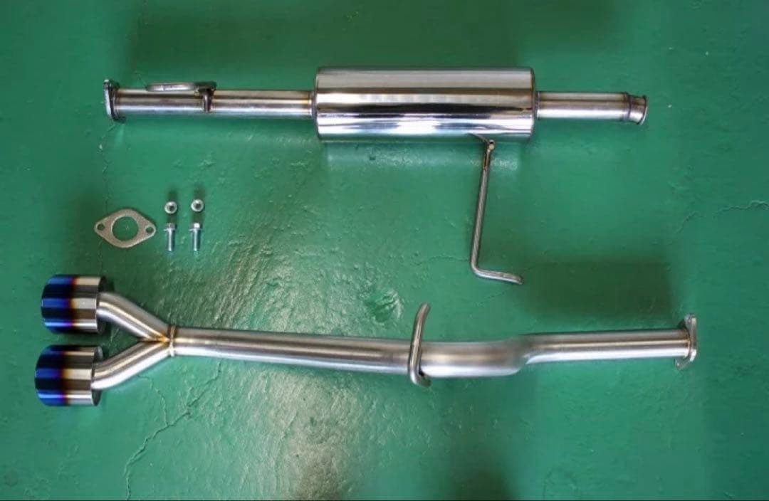 Bluefin スズキ エブリィ バンSUS 2本出しブルー　マフラー　新品