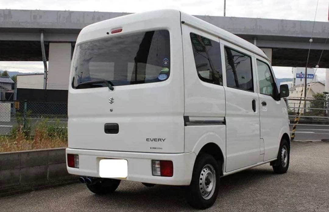 Bluefin スズキ エブリィ バンSUS 2本出しブルー　マフラー　新品