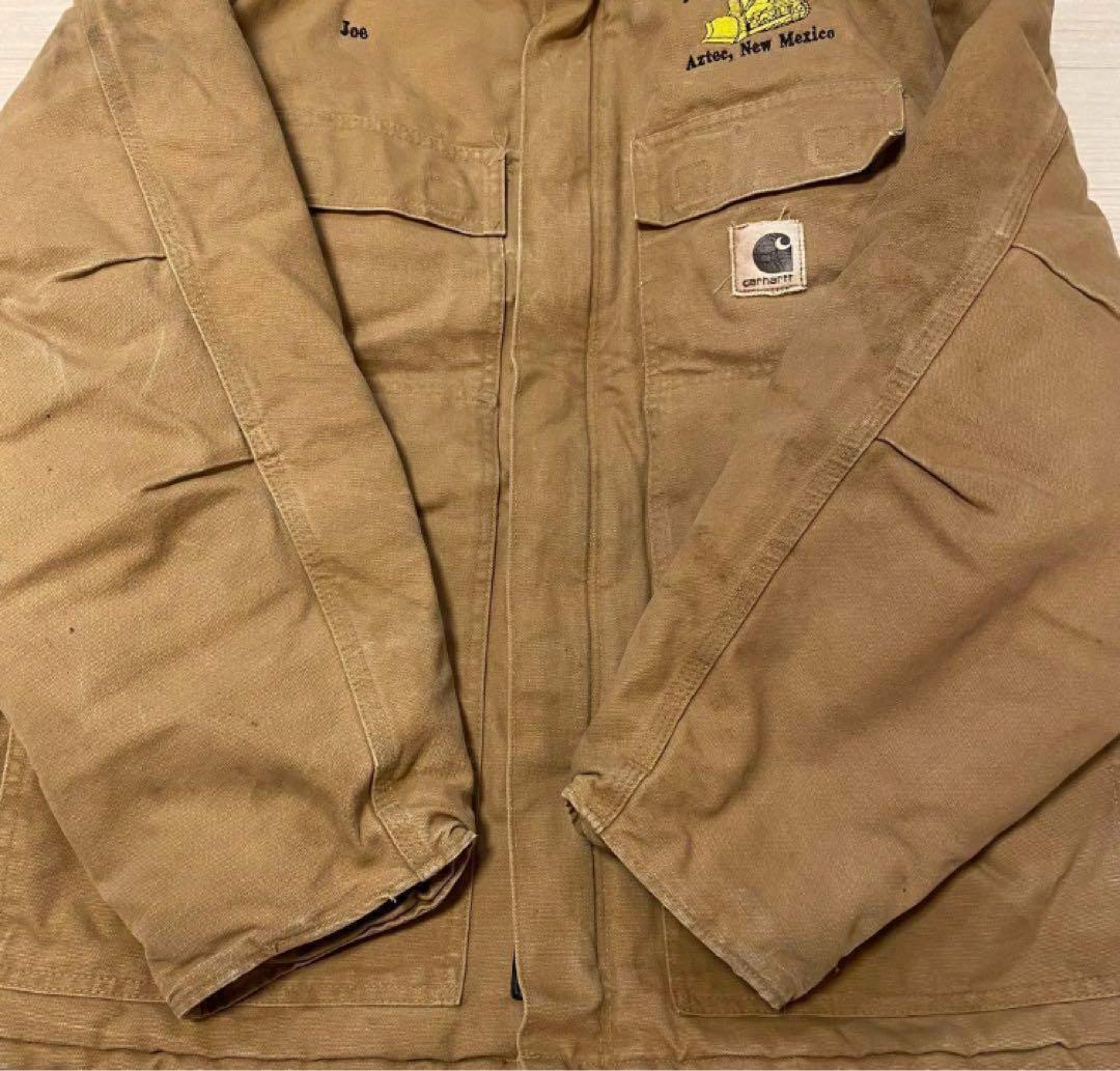 Carhartt トラディショナルコート Duck Coat 企業ロゴ USA製