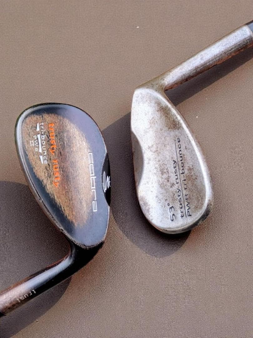 コブラCobra TRUSTY RUSTY tri-bounce 49°&53°