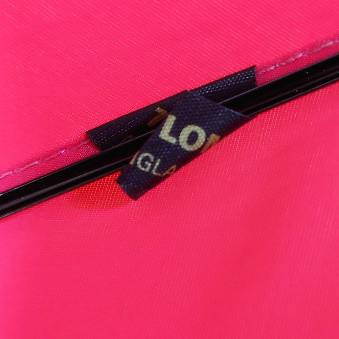 英国製高級傘FOX UMBRELLAS フォックスアンブレラレッド〜ピンク長傘