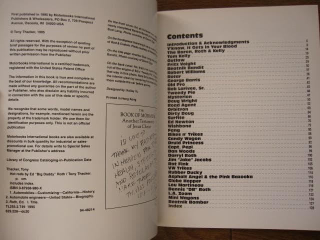 洋書 Hot Rods by Ed \"Big Daddy\" Roth