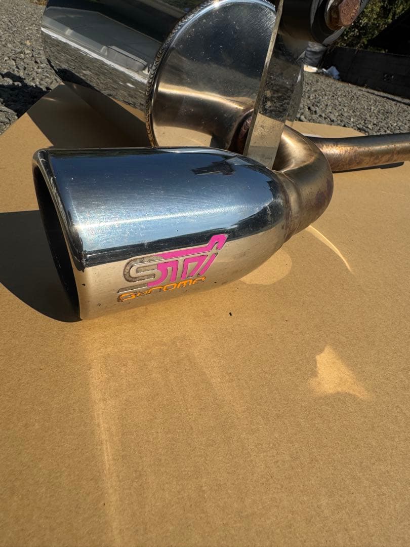 スバル　R1 R2 プレオ　STI ゲノムマフラー　ヴィヴィオ