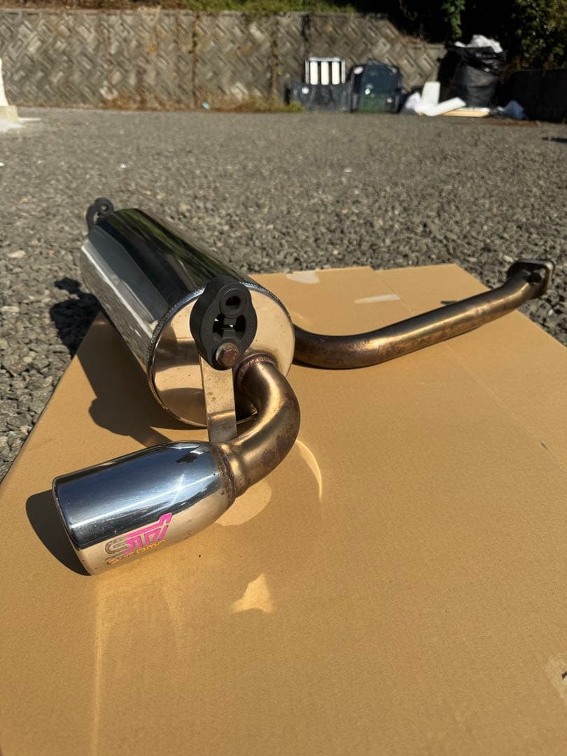 スバル　R1 R2 プレオ　STI ゲノムマフラー　ヴィヴィオ