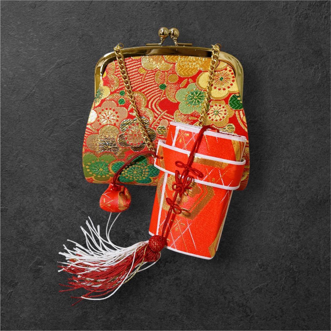 レトロ着物♡七五三　7歳　女の子　フルセット　一式　山吹色　孔雀