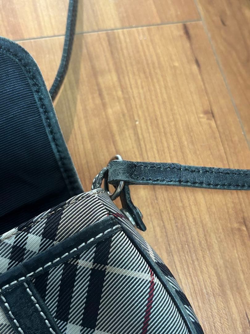 バーバリー　ブルーレーベル　2way ノバチェック　ショルダーバッグ