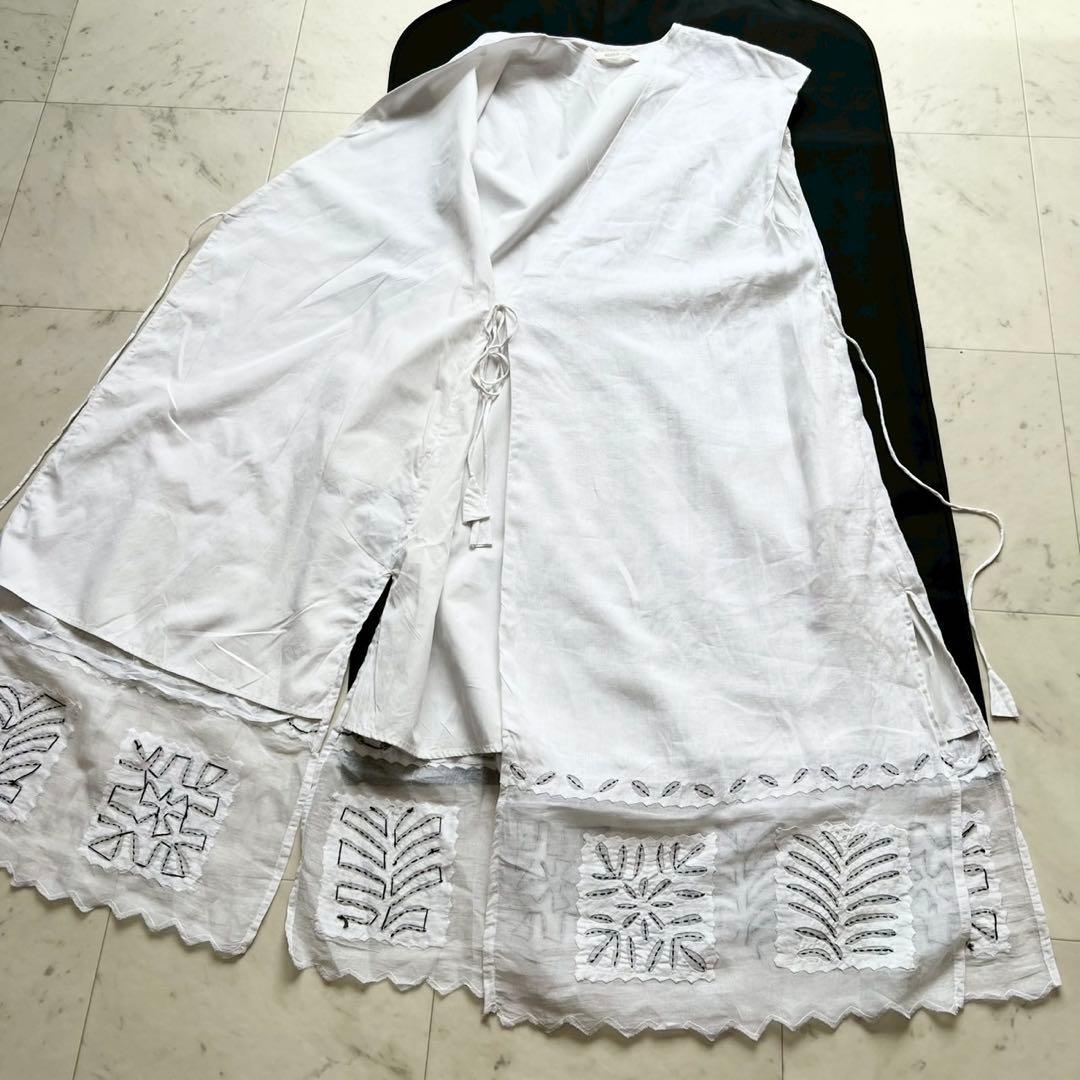 定価6万 タグ付✨️HOUSE OF LOTUS アップリケロングジレ