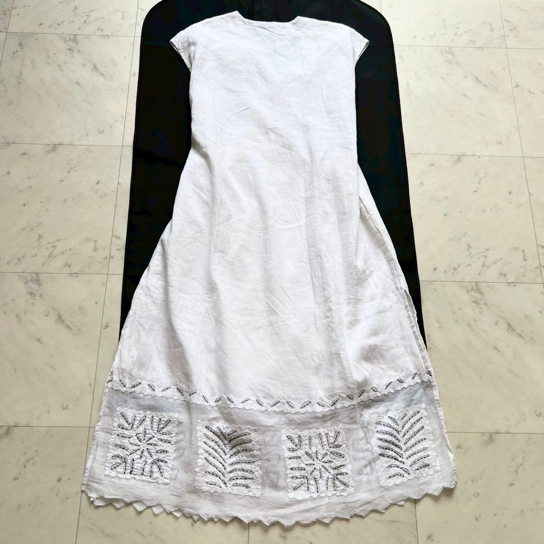 定価6万 タグ付✨️HOUSE OF LOTUS アップリケロングジレ