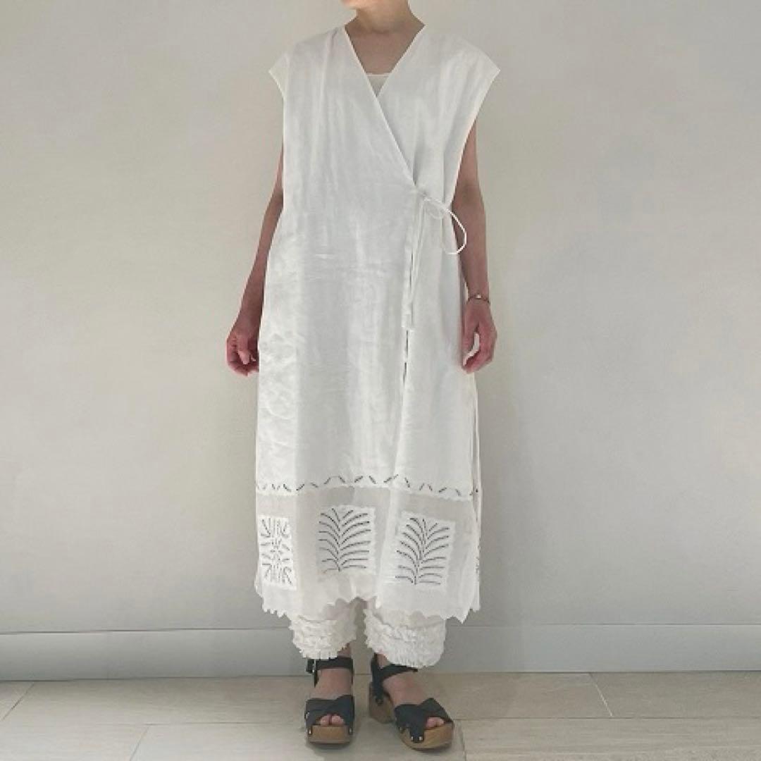 定価6万 タグ付✨️HOUSE OF LOTUS アップリケロングジレ