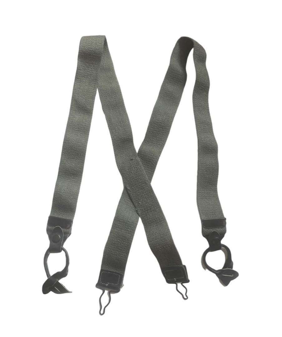 米軍空軍本物防寒用F-1Bフライトトラウザースパンツ用サスペンダー希少に