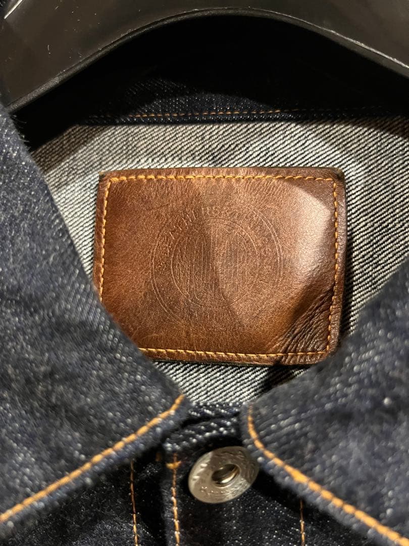 MOTOR MOTO モーター モト デニムジャケット サイズ46 美品