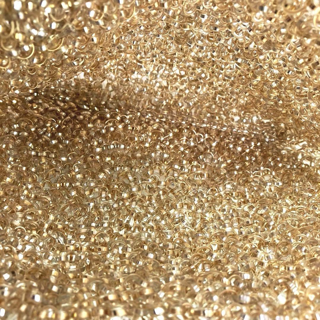 アンテプリマ　ワイヤーバッグ　ハンドバッグ　花型ビジュー　ベタつき無し