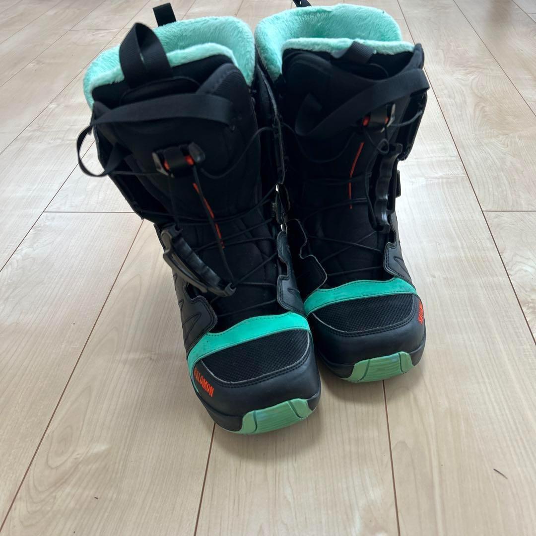 ルー様⭐︎スノボ ボードセット ブーツ(サロモン25.5cm) バインディング付き