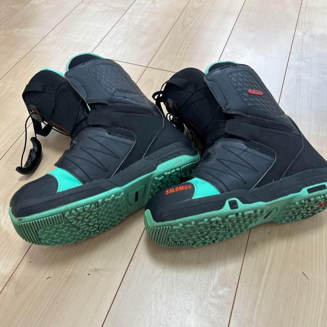 ルー様⭐︎スノボ ボードセット ブーツ(サロモン25.5cm) バインディング付き