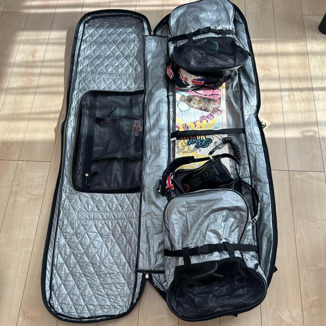 ルー様⭐︎スノボ ボードセット ブーツ(サロモン25.5cm) バインディング付き