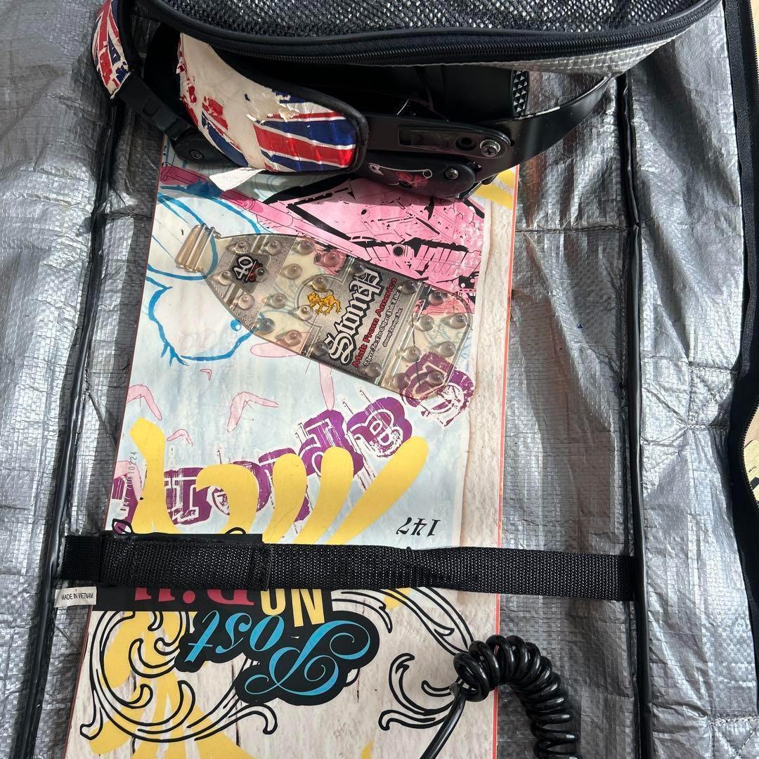 ルー様⭐︎スノボ ボードセット ブーツ(サロモン25.5cm) バインディング付き