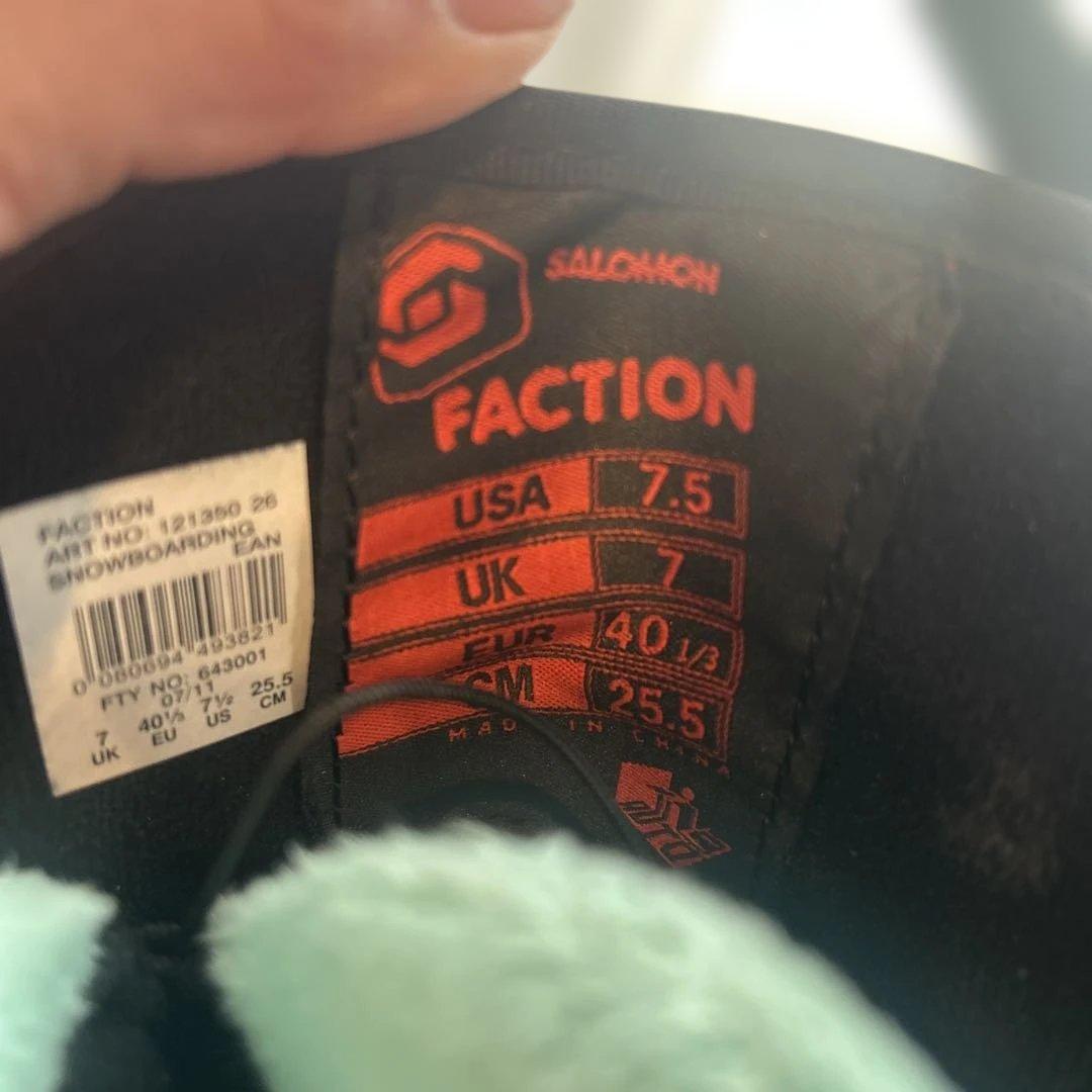 ルー様⭐︎スノボ ボードセット ブーツ(サロモン25.5cm) バインディング付き