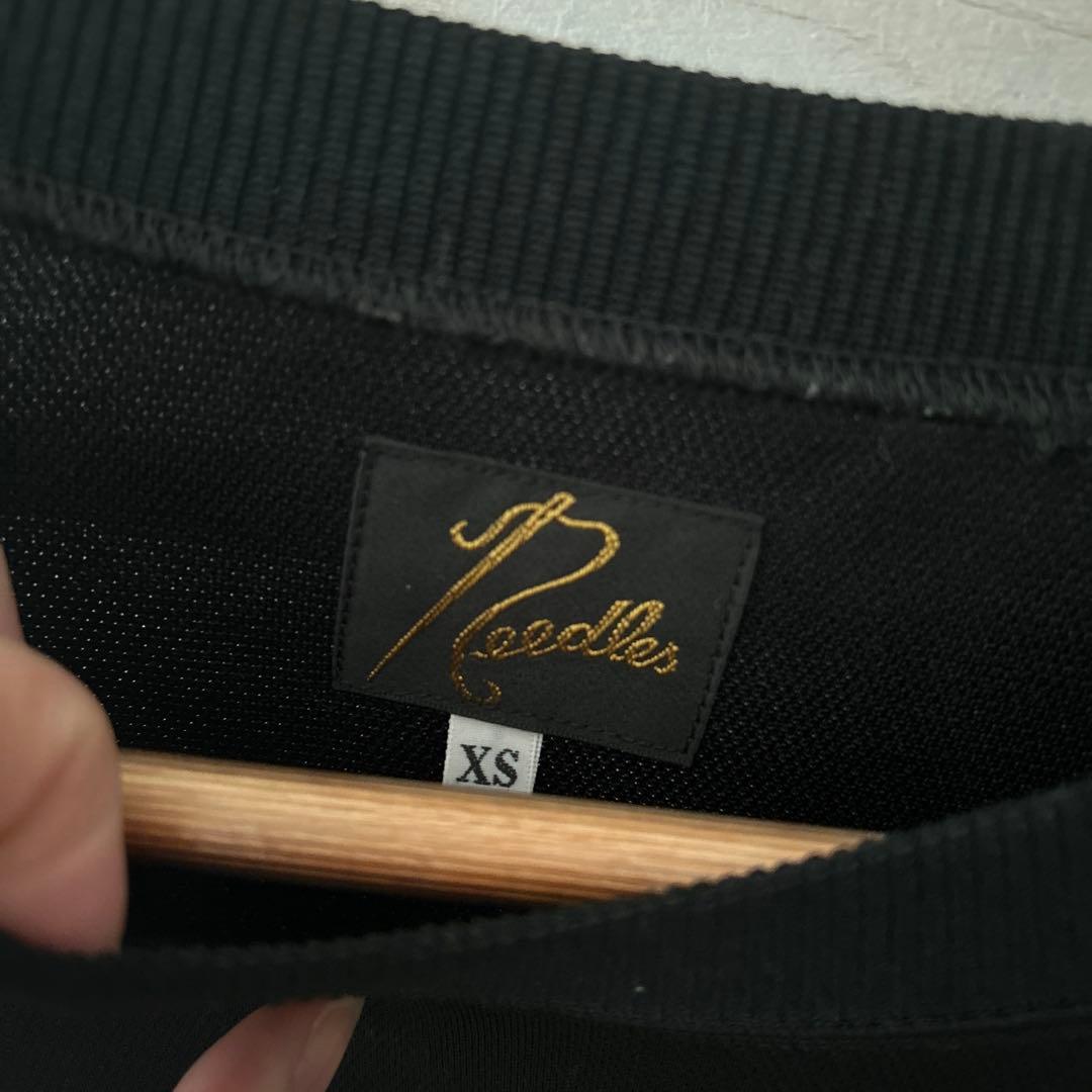 Needles トレーナー XS ブラック ピンク 蝶