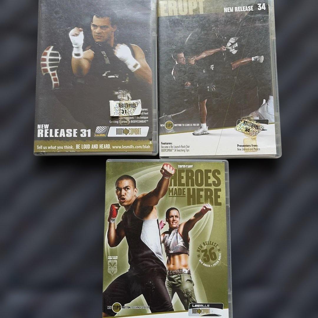 レズミルズ　ボディコンバット　27.31.32.34.36