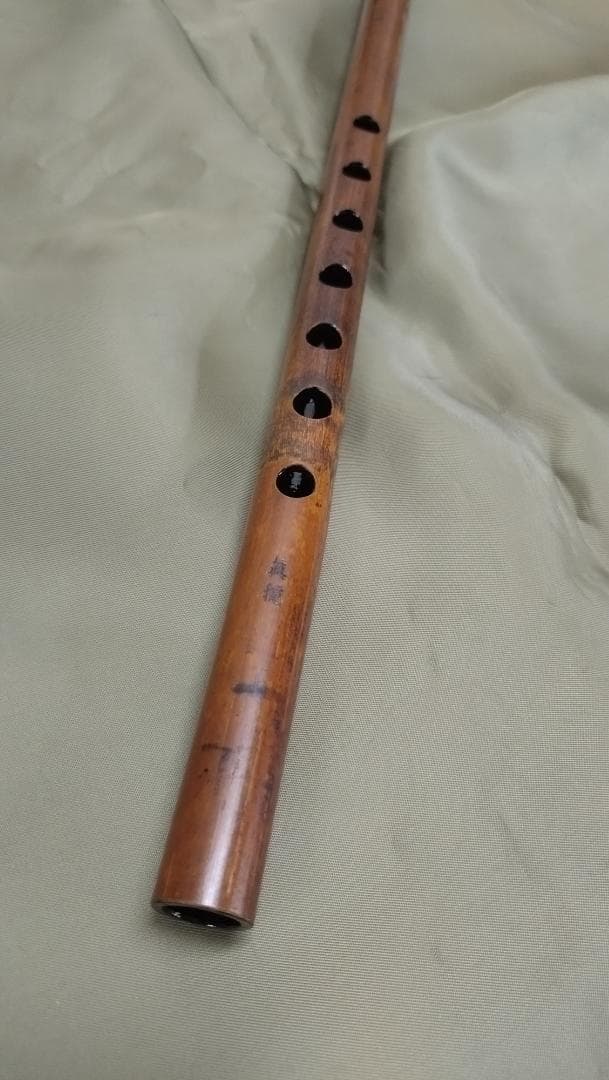 さあや　煤篠竹　篠笛　古典６本調子