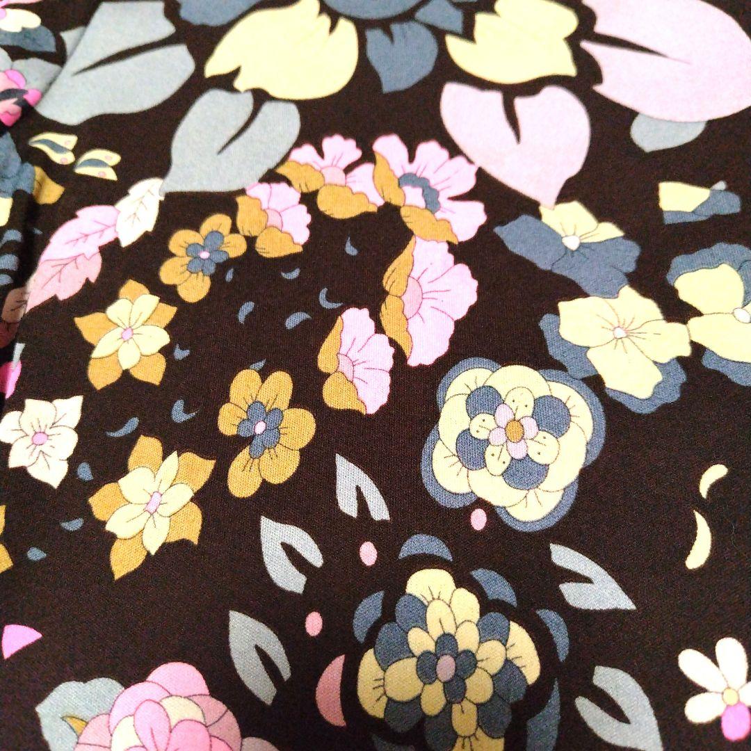 LEONARD PARIS レオナールカットソー　シルク花柄　40