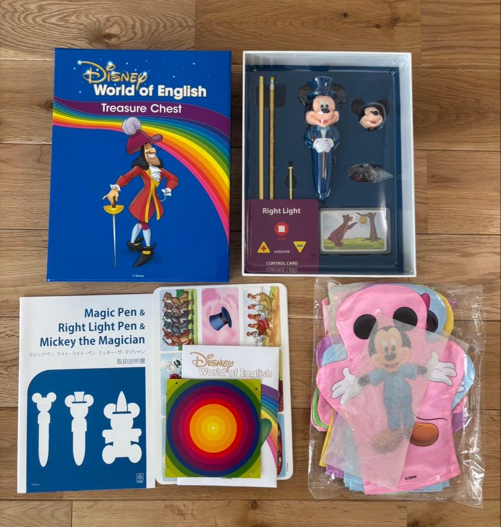 【2021年版 】ミッキーパッケージ＋Ｑ＋Ｐ ディズニー英語システム 美品多数